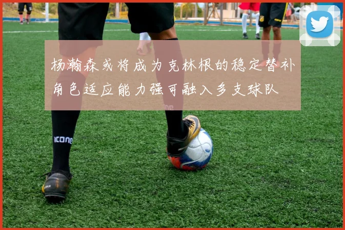 杨瀚森或将成为克林根的稳定替补角色适应能力强可融入多支球队